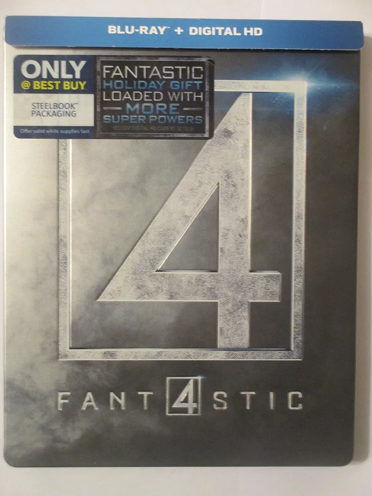 Amazon.com: Bd-fantastic 4 (2015) Steelbook (bd) (blu-ray Disc